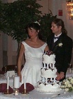 Mon and John Wedding Cake
